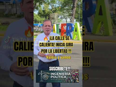 🚨 ¡TRUJILLO SE RESTEA! Juan Pablo Guanipa inicia la Gira de la Libertad por Venezuela