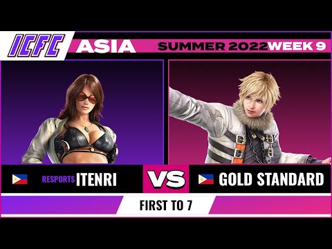 Itenri (Katarina) vs Gold Standard (Leo) - FT7 ICFC Tekken Summer 2022 Asia Week 9
