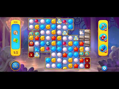 Fishdom level 9191 no boosters フィッシュダム