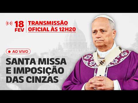 SANTA MISSA COM BÊNÇÃO E IMPOSIÇÃO DAS CINZAS | DIRETO DO VATICANO