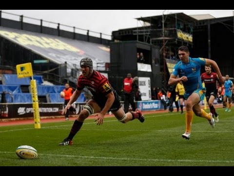 Saracens 29 v 24 London Wasps | Aviva Premiership 2012/13