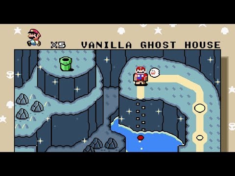 Super Mario World How to beat Vanilla Ghost House