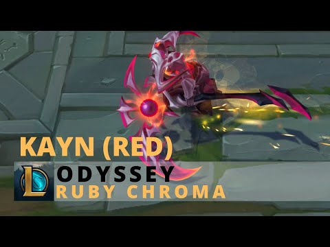 Odyssey Kayn (Red) Ruby Chroma - League Of Legends