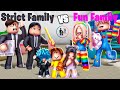 STRICT Family Vs FUN Family Brookhaven