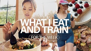 A Realistic Week Of Eating & Training | Low Effort Meals