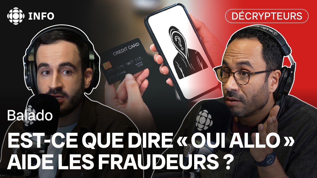 Peut-on se faire frauder en disant « Oui allô » ? Et avoir le coeur brisé par une IA | Décrypteurs