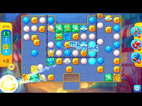 Fishdom6749 normal（フィッシュダム6749　ノーマル）　パズルゲーム