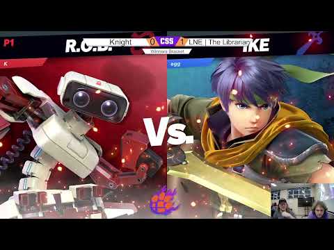 Clocktower Smash 114 - Winners - Knight (R.O.B.) vs. The Librarian (Ike) - SSBU