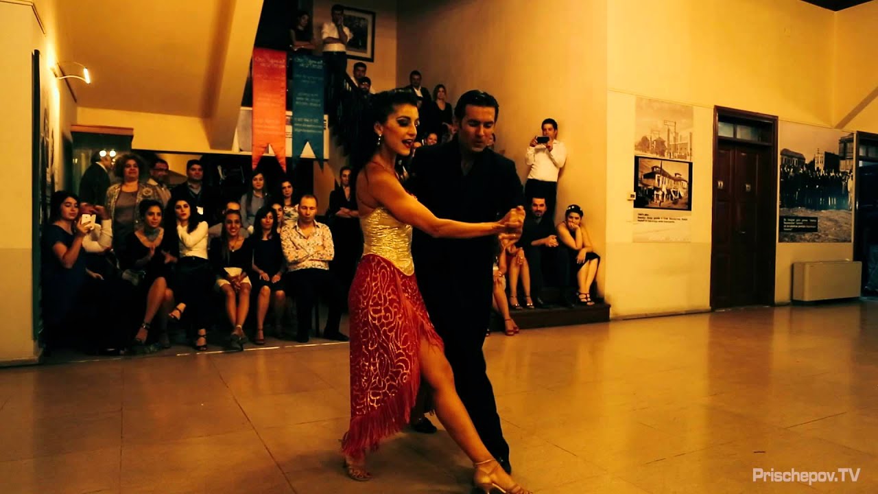 Pelin and Miguel Calvo,  4-4,  Adana tango festival oct. 2014, Prischepov TV - Tango Channel