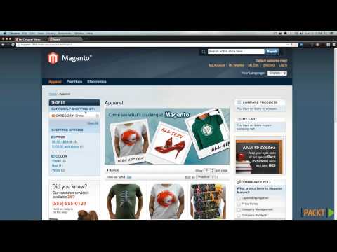 Getting Started with Magento Tutorial Modifying Categories and the Category Tree | packtpub com