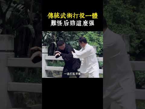 傳統武術打投一體，難怪後勁這麼強！#kungfu #傳統武術 #打投一體 #中國功夫 #實戰