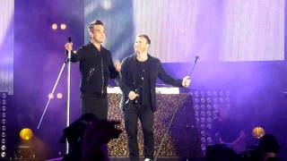 Robbie Williams &amp; Gary Barlow - Shame @ Help for Heroes Concert London 12/9/2010