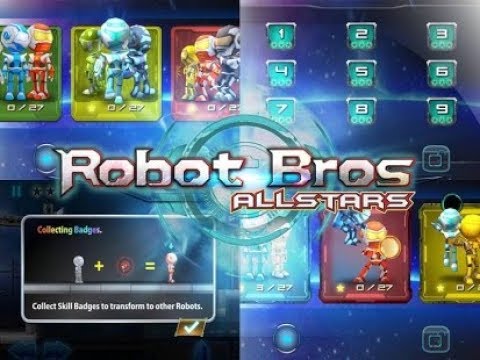 Robot Bros All Stars - Gameplay Android / IoS / Iphone - YouTube