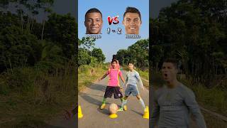 Ronaldo vs Mbappe fans 🤔 #shorts #football #fans #ronaldo #mbappe #fans #youtube #viral #trending