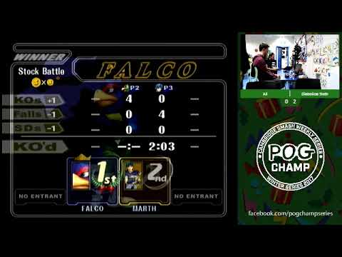 Pog Champ Winter W10 Melee - Losers Round 4 - Ali vs. DiabolicalSloth