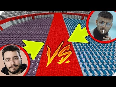 10000 ENES BATUR VS 10000 REYNMEN! 😱 - Minecraft