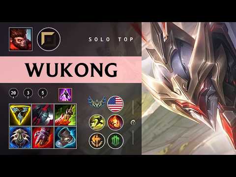 Wukong Top vs Gnar - NA Challenger Patch 26.03