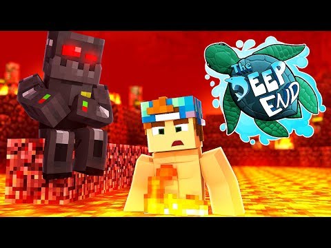 I FELL IN!!!! | Minecraft The Deep End SMP #11