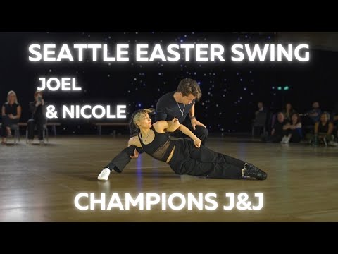 Nicole Ramirez & Joel Torgeson - 1st Place Champions J&J - Seattle Easter Swing 2025