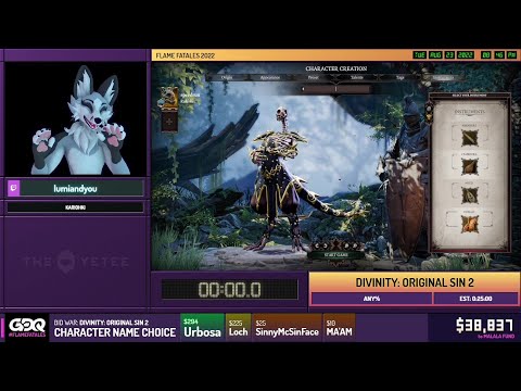 Divinity Original Sin 2 by Lumi in 20:54 - Flame Fatales 2022