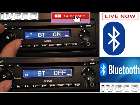 How to start bluetooth on Iveco OFF
