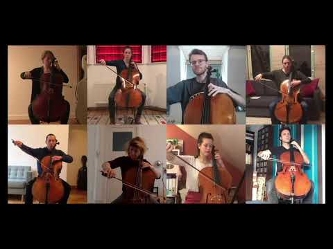 #AloneTogether - Arvo Pärt by Cello Octet Amsterdam in self-isolation