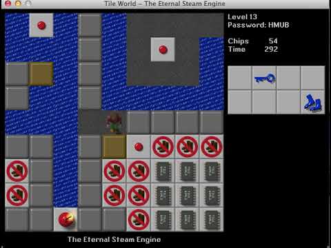 Let's Play Chip's Challenge: Walls of CCLP4 - Part 2 - Push It Real Good!