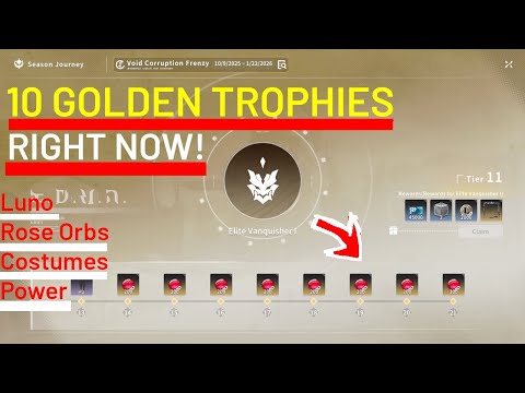 10 Golden Trophies you can get RIGHT NOW in Blue Protocol: Star Resonance!