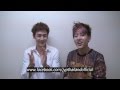Message from Nichkhun and BamBam to Thai Fans