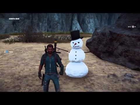 Just Cause 3 ester egg the snowman