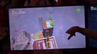 Super Mario Odyssey - Finding Captain Toad & Obtaining 9 Moons in New Donk City! (E3 2017)
