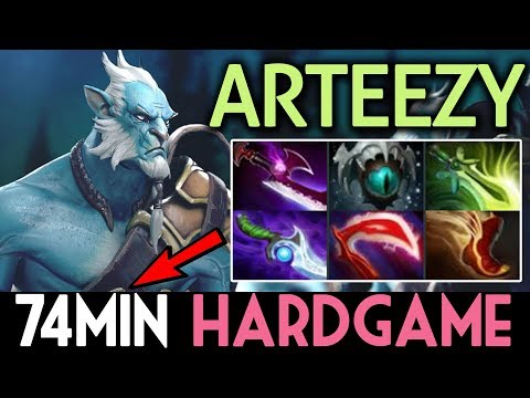 ARTEEZY Dota 2 [Phantom Lancer] 74min HardGame - 9906 MMR