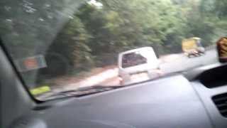 preview picture of video 'The Agumbe Ghat Hairpins, Karnataka, India'