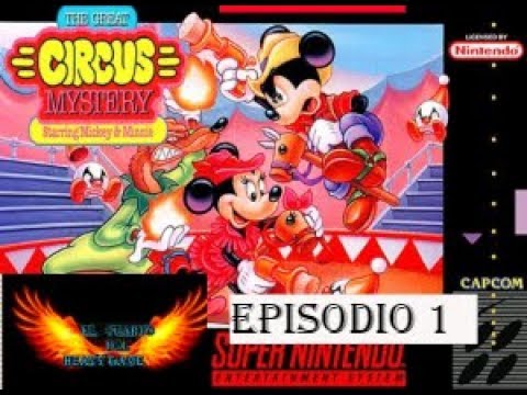 The Great Circus Mystery Starring Mickey And Minnie, Snes Episodio 1 "Haunted Circus"