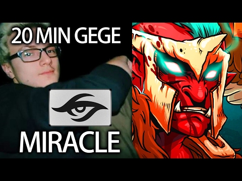 20 Min Fast GG MIRACLE Troll Warlord LIQUID vs SECRET DAC