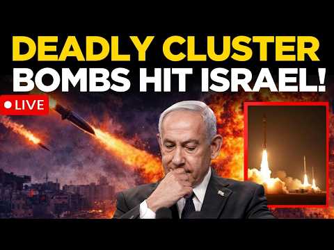 IRAN-ISRAEL LIVE: Iran Launches Unprecedented Attack on Israel with Cluster Bombs,TEL AVIV In Flames