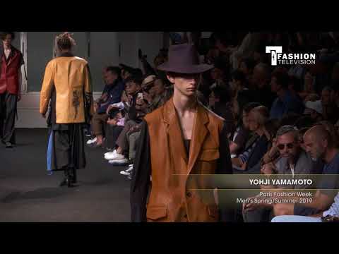 YOHJI YAMAMOTO Paris Fashion Week Men's Spring/Summer 2019