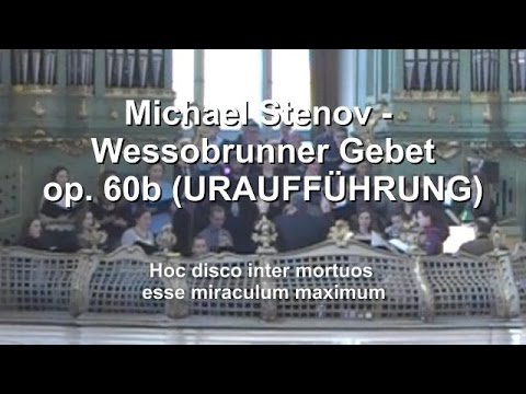 Michael Stenov –"Wessobrunner Gebet" op. 60b à 8