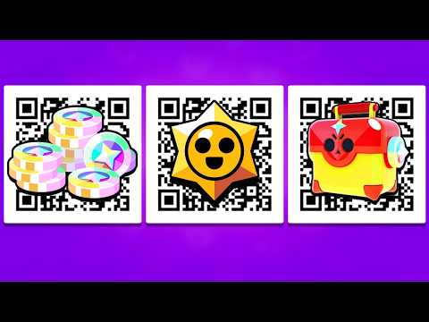 25 NEW QR CODES IN MARCH WITH FREE REWARDS IN BRAWL STARS!