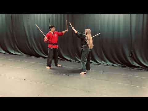 Demo Sinawali including Windmill, Standard, Heaven & Doubles (aka Heaven & Earth)