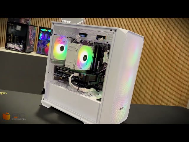PcCom Ready Intel Core i5-12400F / 32GB / 1TB SSD / RTX 5060 Ti 16GB Blanco video
