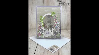 Grace&#39;s Garden Gateway Card Video Tutorial