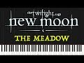 The Twilight Saga: New Moon - The Meadow | Alexandre Desplat (Piano Tutorial Synthesia)