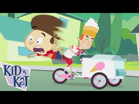 You scream, I scream | Kid vs. Kat - WildBrain | Movies for Kids