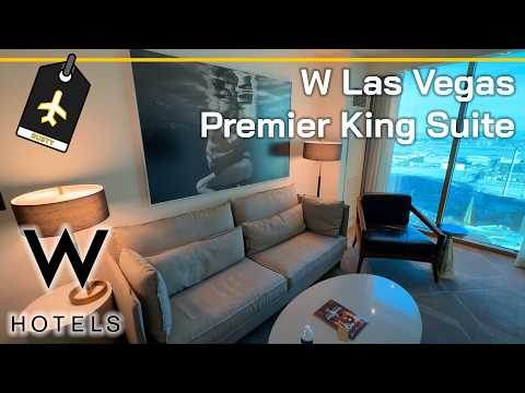 W Premier King Suite at W Hotel Las Vegas