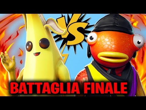 BANANITA VS PESCE SECCO -Chi è il vero pro?!  ( Doppiaggio Fortnite )
