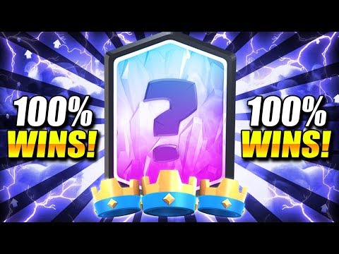 The EASIEST NEW META DECK in CLASH ROYALE!! 100% WIN RATE!!