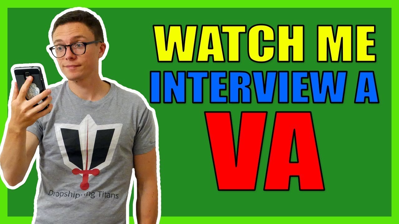 Watch Me Interview a Virtual Assistant for eBay Dropshipping!
