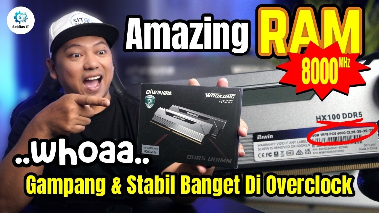 Fungsi PMIC di RAM - Biwin Black opal HX100 16Gb x 2 CL28 Memory Ram Yang Terlalu Kencang