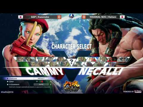 鬥魂 2016 (TWFighter Major): Street Fighter V ~ Top 8